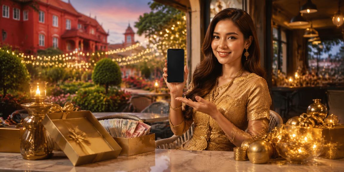 Pengguna wanita Melaka mengakses platform pertaruhan sukan dan kasino 2160 dari telefon mudah alih